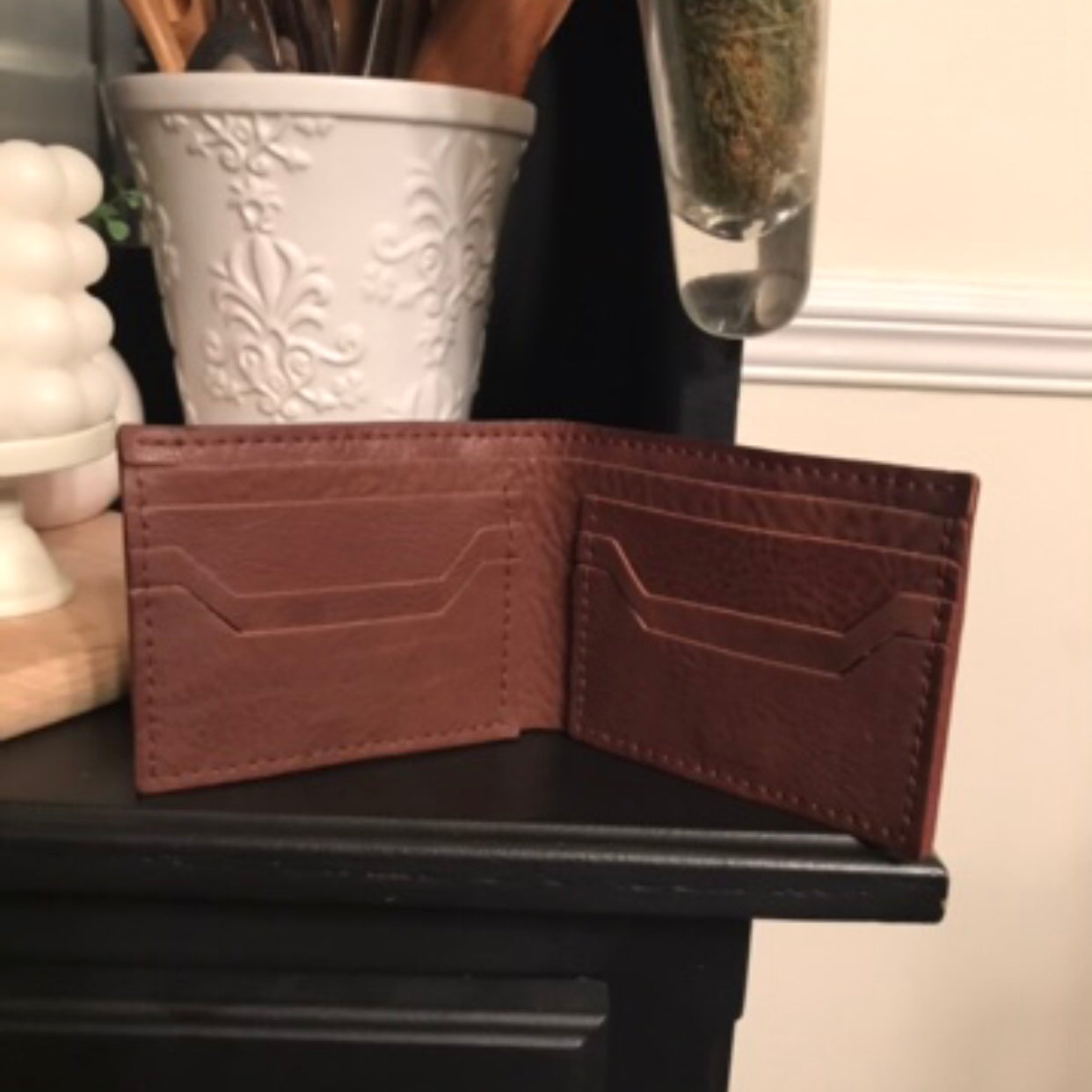 Bison Leather Wallet